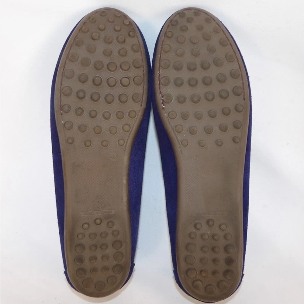 Enzo Tesoti Blue Suede Loafers - Picture 2 of 9
